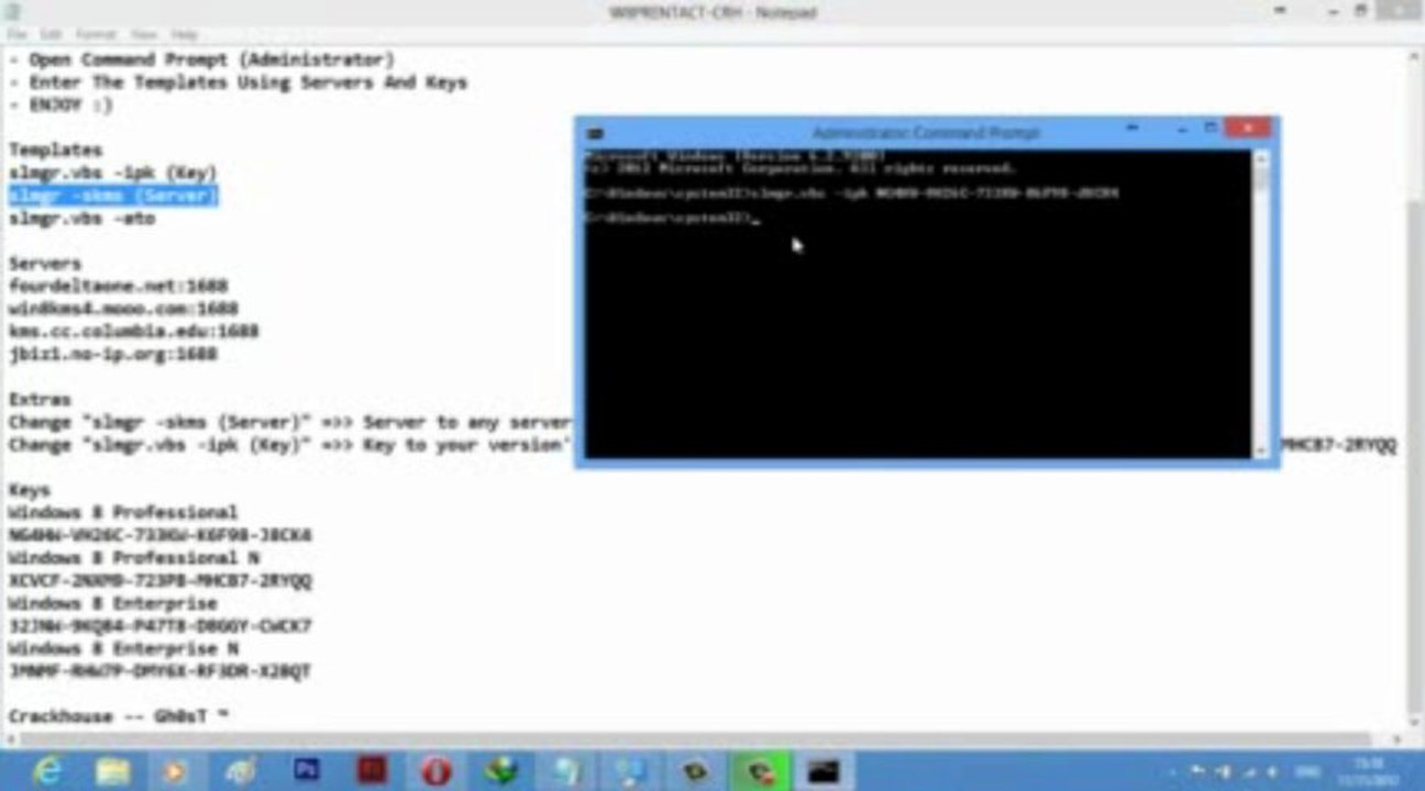 Windows 8 Pro & Enterprise Activation