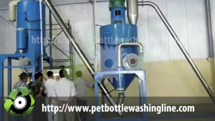 500 KG/H PET Bottle Washing Recycling Line