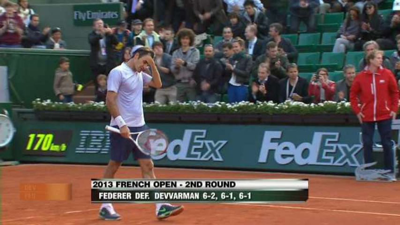 HIGHLIGHTS: Serena, Federer Advance