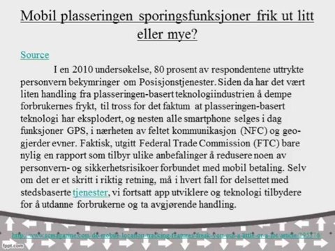 Mobil plasseringen sporingsfunksjoner frik ut litt eller mye, information technology abney and associates news