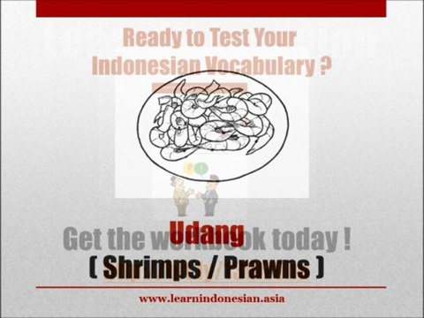 Indonesian Food Vocabulary - Learn Indonesian with Pictures