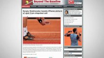 Ukrainian Tennis Star Takes Photo Disputing Referee's 'Bad Call'