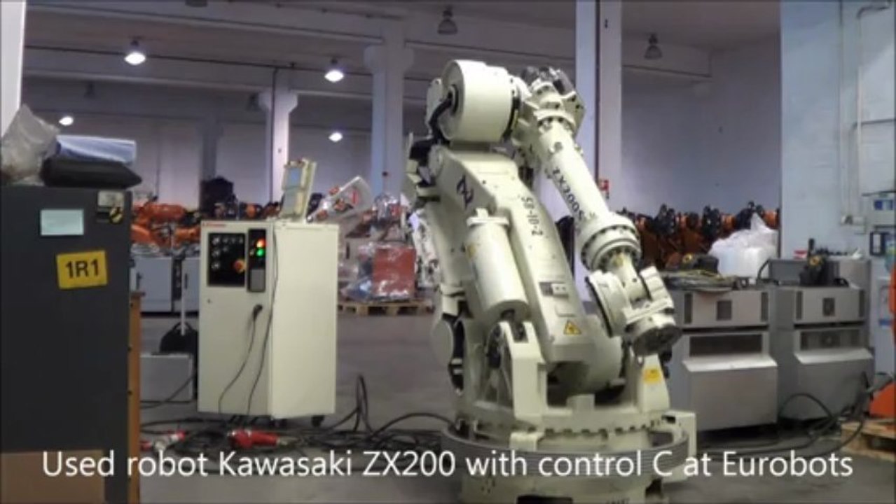 EUROBOTS- Kawasaki ZX200  in fase di revisione