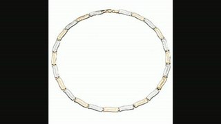 9ct Two Colour Gold Greek Necklace Review