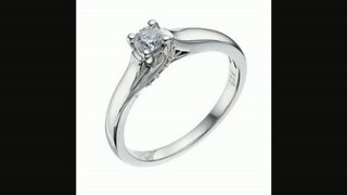 18ct White Gold 0.33 Carat Diamond Solitaire Ring Review