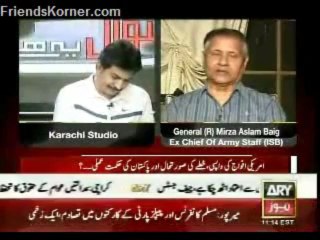 General (R) Mirza Aslam Beg in Sawal Yeh Hai - 1 (26 June 2011)