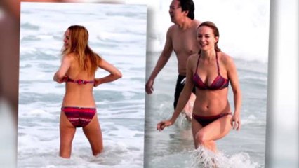 Heather Graham est magnifique à 43 ans dans un bikini rouge