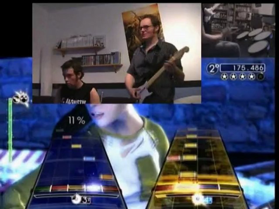 Rock Band - Gimme Shelter (Guitar and Drums)