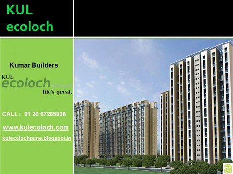 Kul Ecoloch - Properties in Baner Pune by Kumar Builders