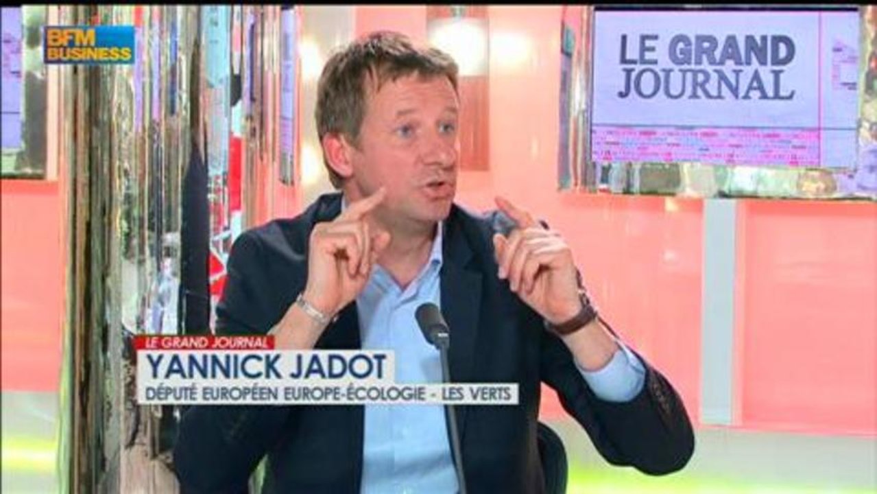 Yannick Jadot, député européen Europe-Écologie...