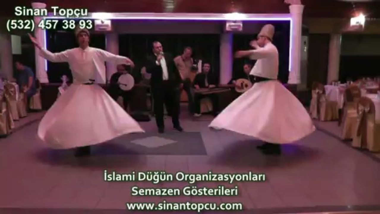 kütahya semazen ekibi, kütahya semazen gösterisi, kütahya semazenli düğünler