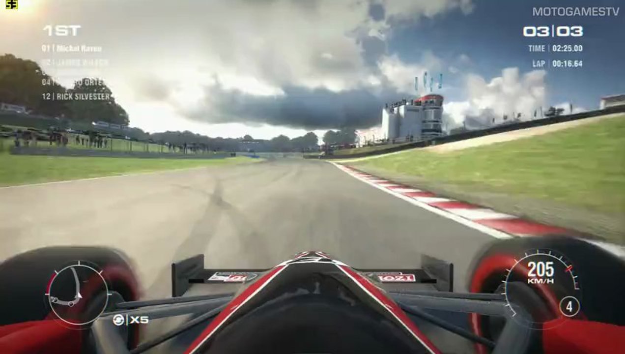 GRID 2 PC - Dallara IndyCar at Brands Hatch GP