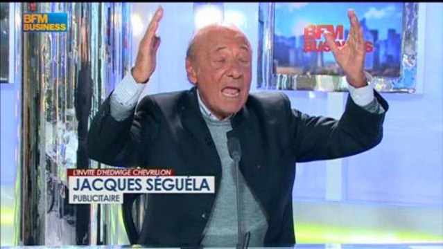 Jacques Séguéla, publicitaire, publie Merde à la déprime , L'invité d'Hedwige Chevrillon - 30 mai