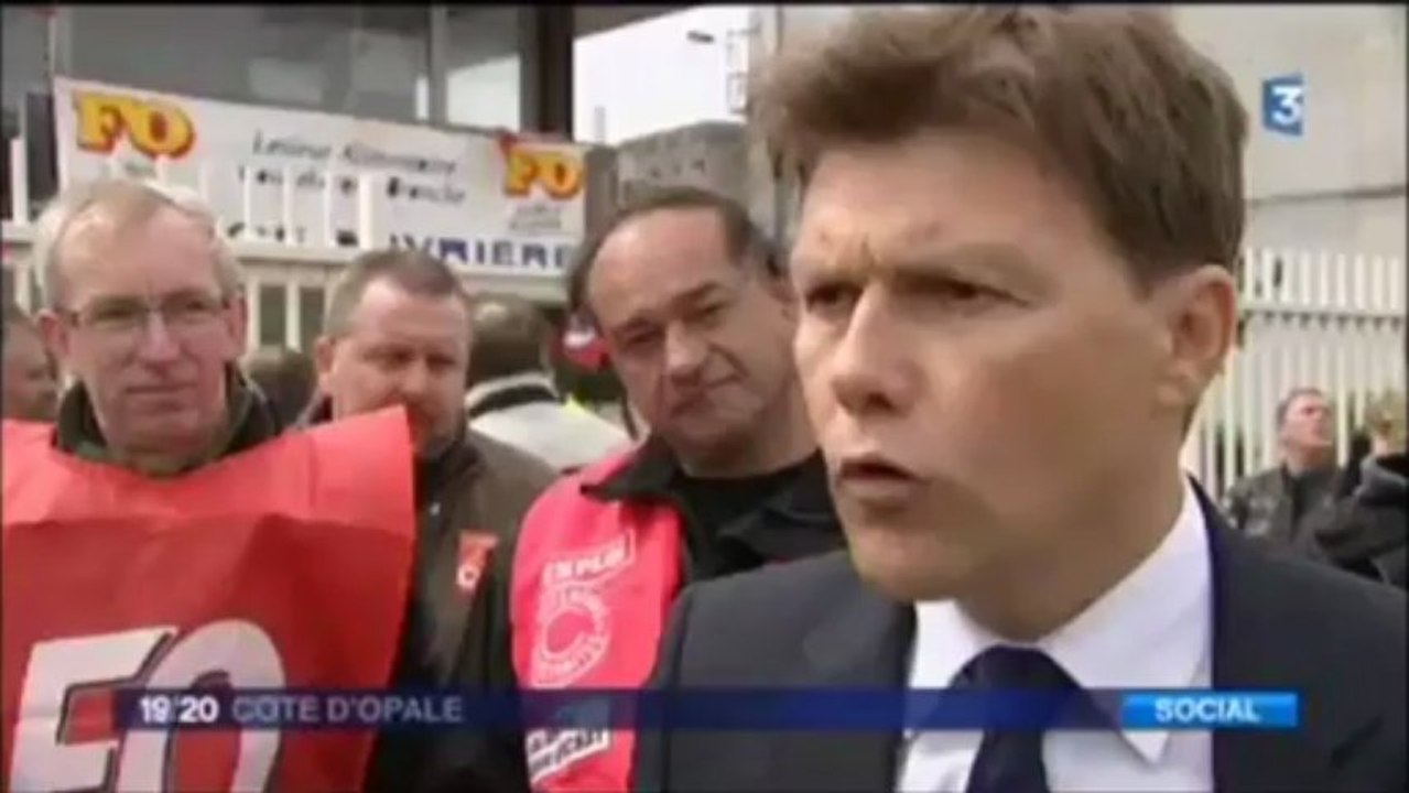 Grève chez les salariés de l'usine Diester Industrie de Coudekerque-Branche