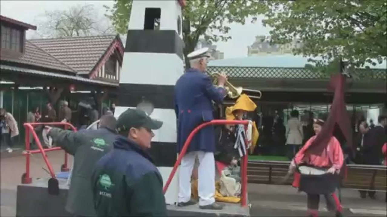 Bagad Ar Re Goz de Quimper au Jardin d'Acclimation, Fête de la Bretagne 2013