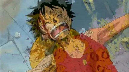 One piece HD ruffy vs lucci HD