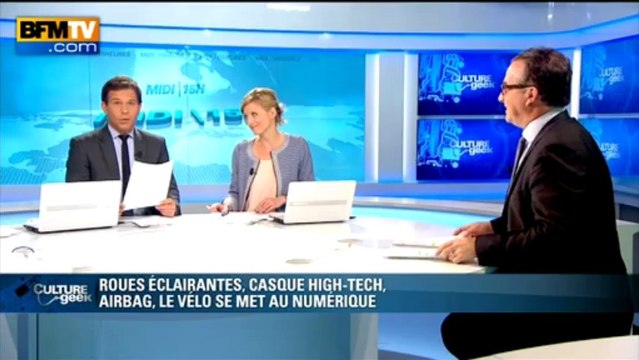 Culture Geek: roues éclairantes, casque high-tech, airbag, le vélo devient numérique - 30/05