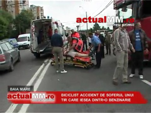 biciclist accidentat baia mare actualmm