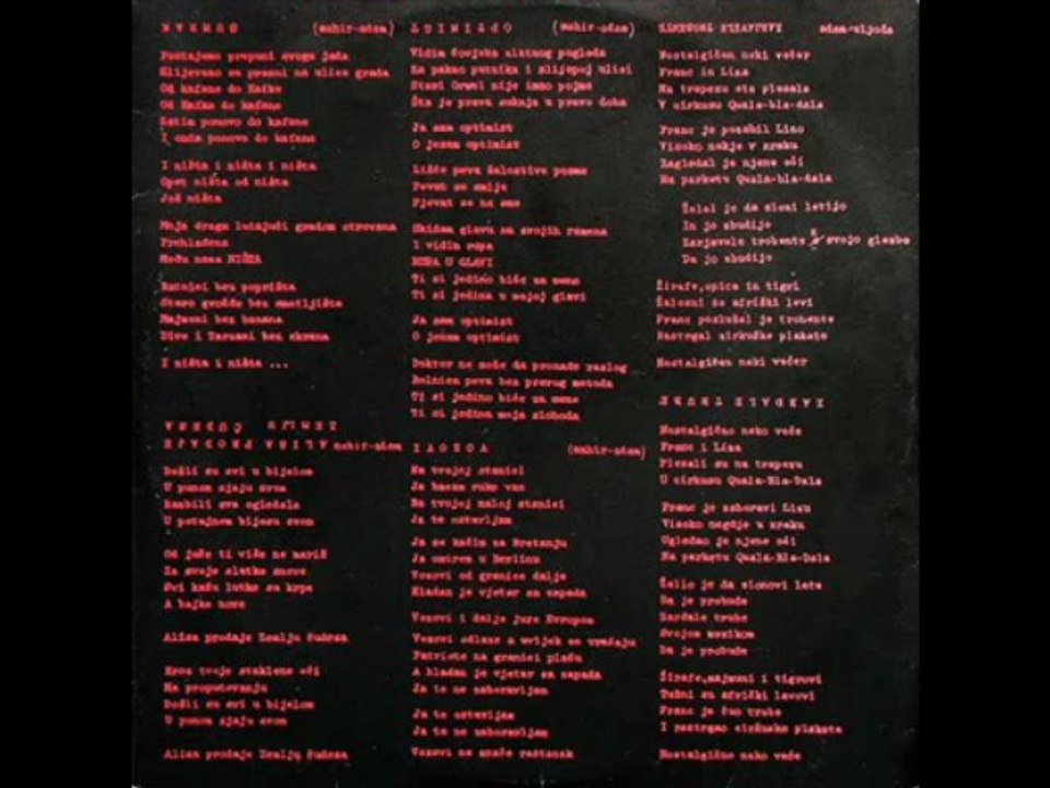 ZID, ZID, ZID - KONGRES (1984)