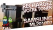 Comment bien recharger une cartouche laser Samsung ML2010D3
