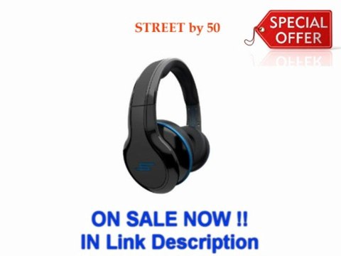 Best Buy STREET by 50 Cent Wired Over-Ear Headphones - Black by SMS Audio Price