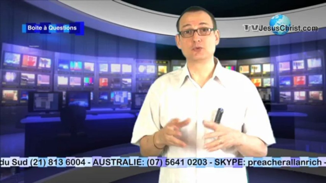 BOITE A QUESTIONS 23 - TV JESUS CHRIST - Allan Rich : Difference entre esprit et démon?