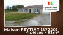 A vendre - Maison/villa - FEYTIAT (87220) - 4 pièces - 91m²