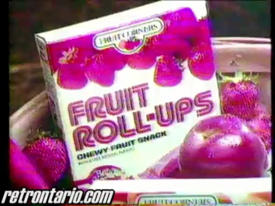 Fruit Roll Ups 1984