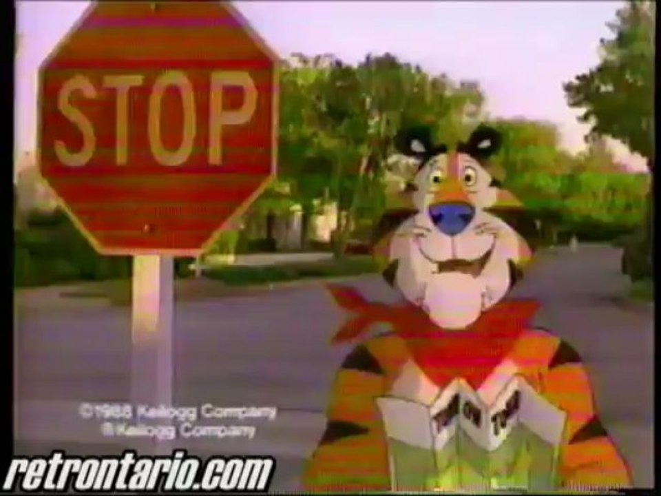 Frosted Flakes Tony on Tour 1988