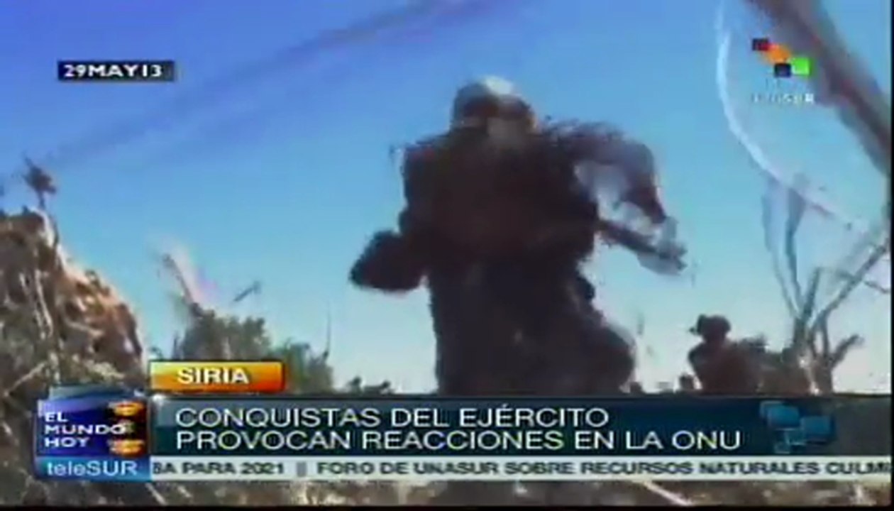 Ejército sirio decidido a restablecer la seguridad