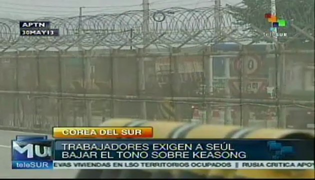 Corea del Sur invita al Norte a normalizar operaciones en Kaesong