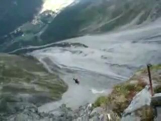 Scary helicopter takeoff video