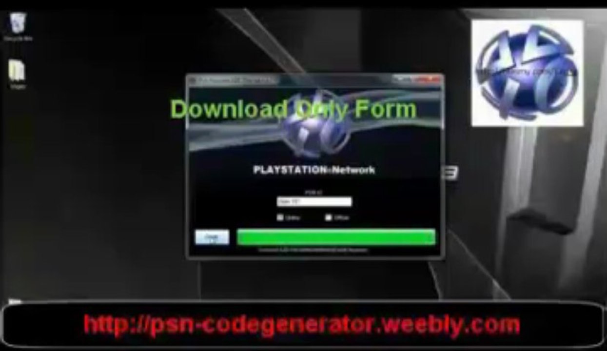 PSN Code Generator (*New* WORKING Version 2013)