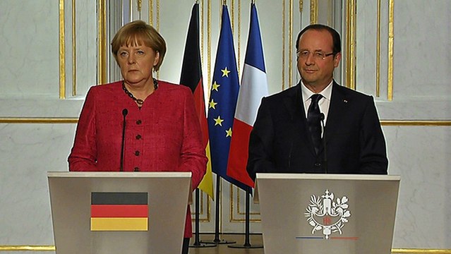 Conférence de presse avec Mme Angela MERKEL, chancelière de la République fédérale d’Allemagne