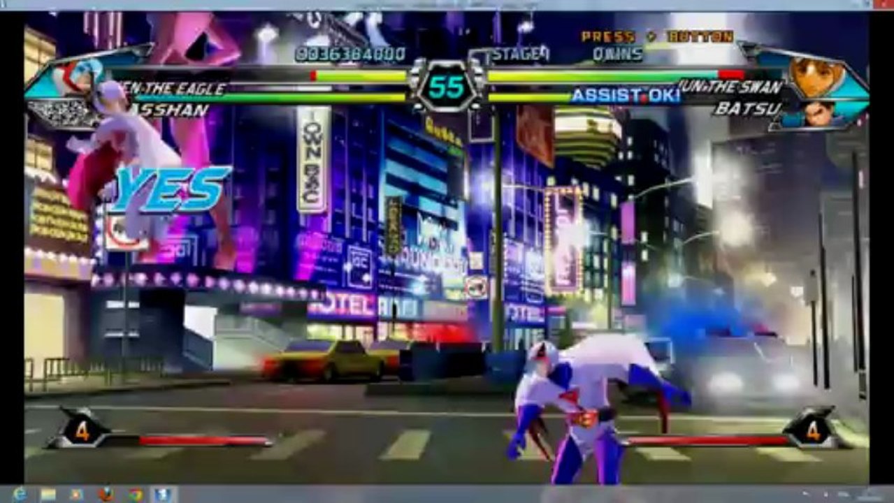 Dolphin 3.5-1054 Tatsunoko vs Capcom Ultimate All Stars 1ere partie.