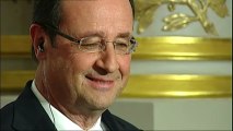 Hollande garde l'objectif d'inversion de la courbe du chômage