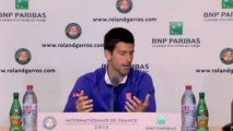 Roland Garros - Djokovic y su teoría sobre el circuito ATP