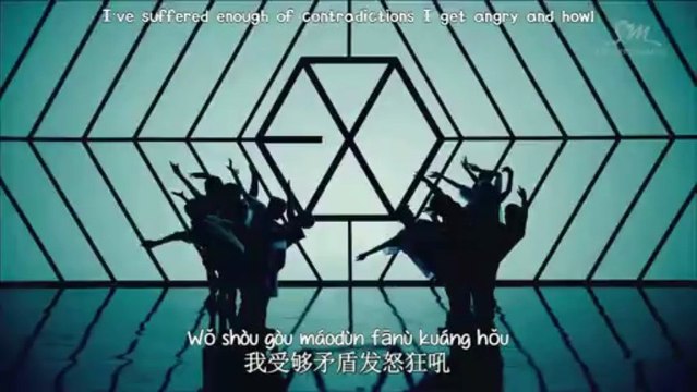 EXO-M - Wolf MV [English subs + *Pinyin + Chinese ] HD