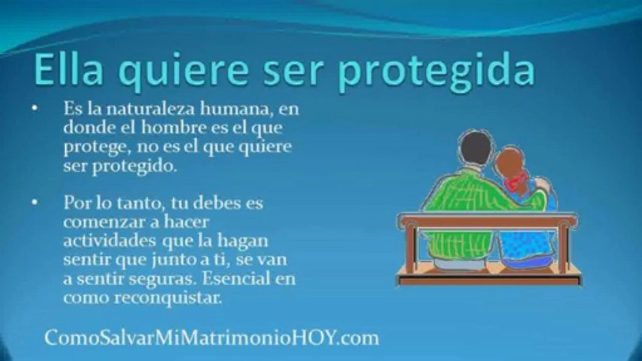 Como reconquistar a mi esposa
