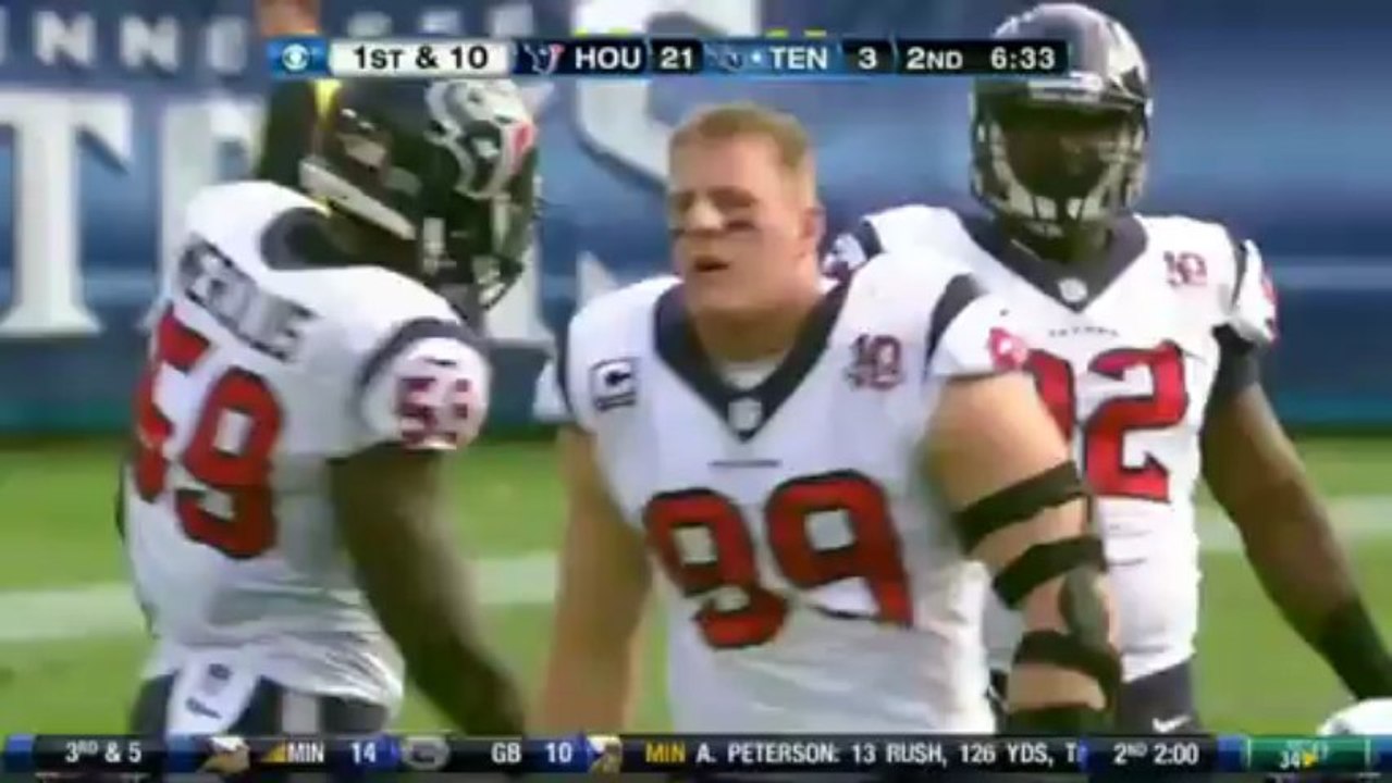 Lo mejor de J.J. Watt - Temporada 2012
