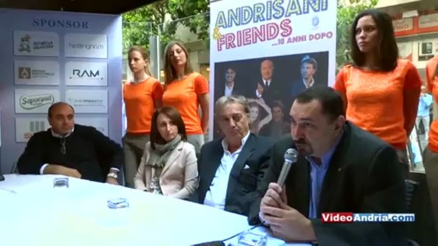 Andrisani & Friends...10 anni dopo : presentazione dell'evento a viale crispi ad Andria