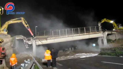 Rimozione Cavalcavia A3 - Battipaglia