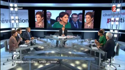 Mots croisés "Après la manif..." anti-mariage pour tous.