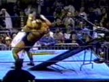 ECW - Tazz breaks Sabu's neck
