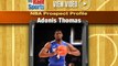 2013 NBA Draft Prospect Profile Video: Adonis Thomas, Memphis (SF)