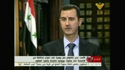 Assad: Russia will honor weapons deals