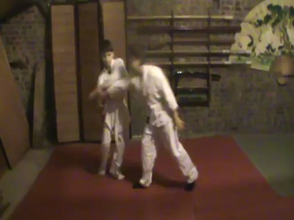 Mune oshi : gedan waki gatame