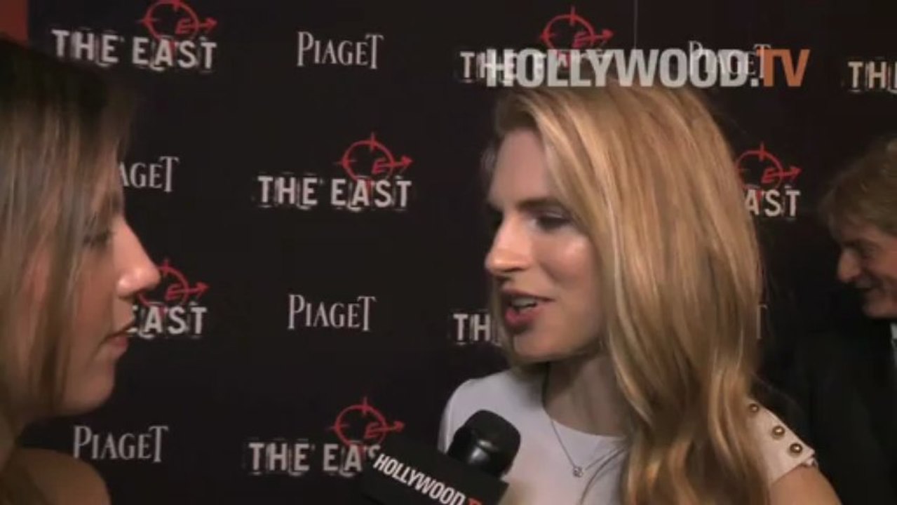 Alexander Skarsgard, Ellen Page and Brit Marling at The East premiere - Hollywood.TV
