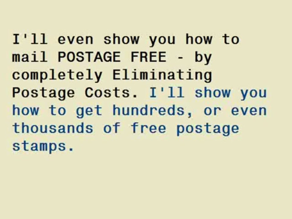 Build Wealth With Doyle Chambers and His Solid Postcard Marketing Income System