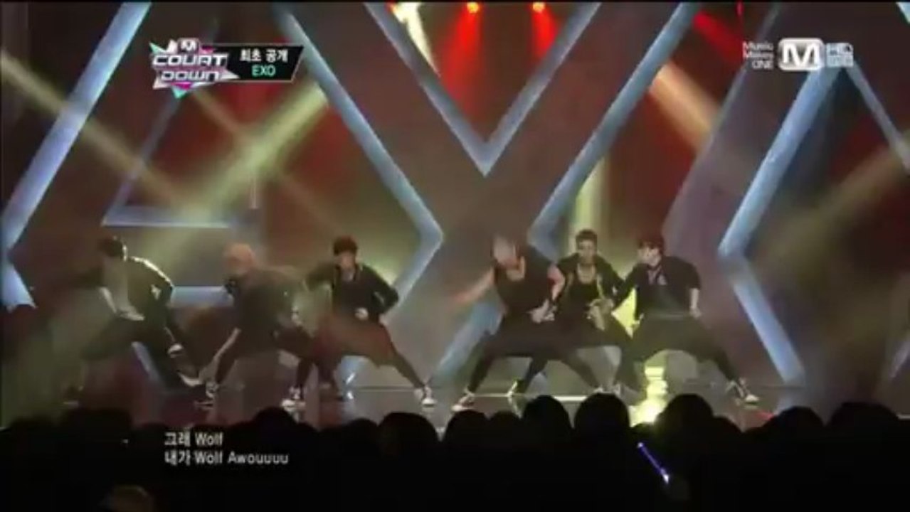 130530 EXO- Intro+Wolf Comeback on M!Countdown